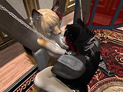 Unusual order involves furry yiff with big tits and monster cock