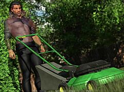 Where it all began in this hentai anime game episode 13