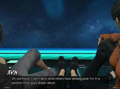 Hot Milf Has Nip Slip in Stranded Space Adventure