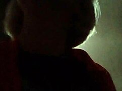 Blonde milf in lingerie fools amateurs with big tits in part two