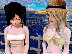 In harem hotel episode 154, players explore various scenarios.