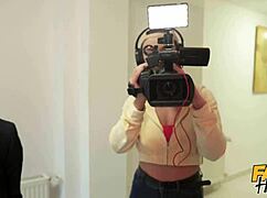 Ebony milf bent over in dorm