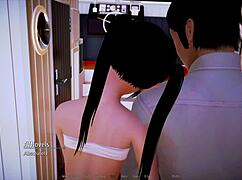 In harem hotel episode 154, players explore various scenarios.