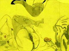 VINTAGE EROTIC DRAWINGS from retro comics and anime