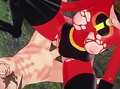 Elastigirl, Why Get Fucked on a Forest Mission? Full Movie on Ptrn!