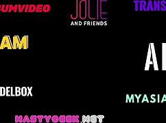 Huge Fake-Boobed Brunette Babe Getting Fucked By Big Dick