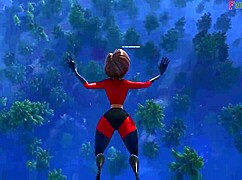 Elastigirl, Why Get Fucked on a Forest Mission? Full Movie on Ptrn!