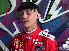 Karting Chav Lads Race and Pound with Monster Cock Action