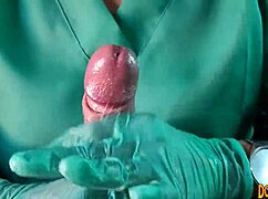 Ever seen a medical edging compilation with dominafire in latex at the hospital?