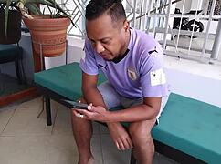 Fuck my jealous girlfriend in the living room!