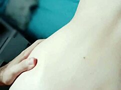 real amateur teen babe rides pussy in cowgirl 😍