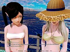 In harem hotel episode 154, players explore various scenarios.