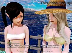 In harem hotel episode 154, players explore various scenarios.