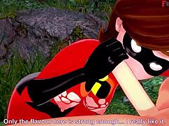 Elastigirl, Why Get Fucked on a Forest Mission? Full Movie on Ptrn!