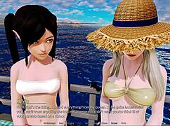 In harem hotel episode 154, players explore various scenarios.