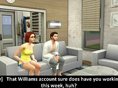 Girl Next Door Vanessa Welcomes Special Guest in Sims 4