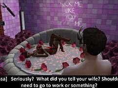 Girl Next Door Vanessa Welcomes Special Guest in Sims 4