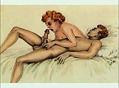 Check out these classic vintage erotic drawings
