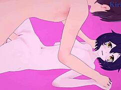 Magia Baiser with Utena Hiiragi and Haruka Hanabishi in Intense Hentai