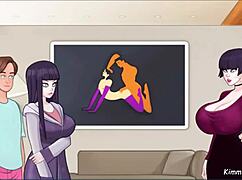 In Sexnote, The Hot Therapist Gives A Needy Client A Passionate Blowjob During Couples Therapy.