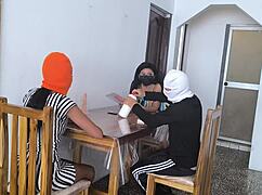 My best friend lost the bet and now fucks the winner.