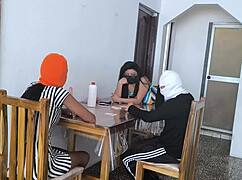 My best friend lost the bet and now fucks the winner.