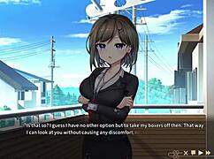 Luna's blowjob scene in Ghost Marriage Matchmaking VN 😏