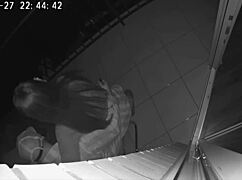 cheating wife sneaks with friend for taboo balcony hotel fuck