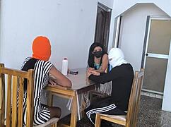 My best friend lost the bet and now fucks the winner.