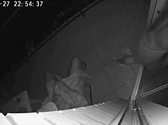 cheating wife sneaks with friend for taboo balcony hotel fuck