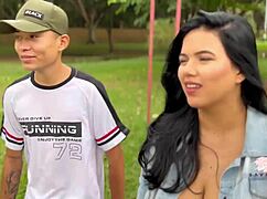 Unleashing Raw Outdoor Park Sex With Former Schoolmate Savannah Watson