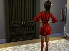 Garota da Vizinhança Vanessa Recebe Convidado Especial no Sims 4