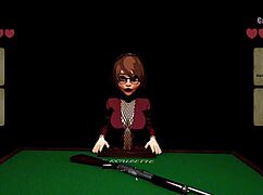 X Roulette 2: Teen Curvy Girl with Big Tits Bends Over Table for Big Cock Bukkake Cumshot