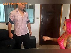 trannies having trio with horny chick fingering and handjob