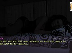 my wife and stepmother playing a game