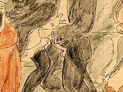 Check out this vintage erotic cartoon art collection! 😍