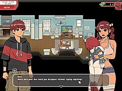 Nerdy girl in spooky milk life hentai gives public handjob in the library while hiding her big ass and taboo desires