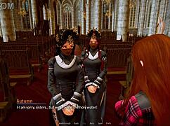 Explore the intriguing scenarios in Harem Hotel 363