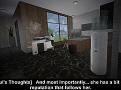 Bride Secretary Fucks Hard to Land Job in Sims 4 Scene