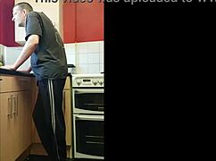 Bisexual Gay Male Lets You Pull Pants Down and Fuck His Ass in Garage, Damn!