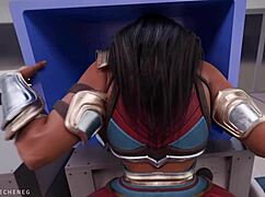 3D Thicc Girls Compilation of Huge Asses