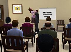 The Office Parody - Boss Exposes Everyone to Hardcore Porn at Work