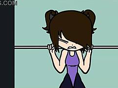 “what’s with these animated girls in wild wedgie clips?”