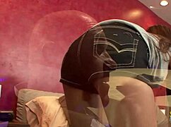 sugar daddy can’t resist a wet blowjob from trophy wife after work