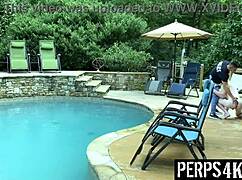 Hey, check out this twink getting his ass filled with cum by that muscular gay LP officer in a blackmail punishment scene.