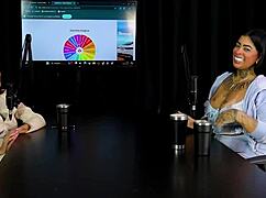 Morena safada demonstrates her blowjob skills naked showing ass after political party talk and moaning - marcelly melo sheer red