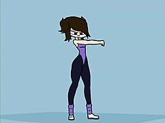 “what’s with these animated girls in wild wedgie clips?”