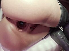 3D Thicc Girls Compilation of Huge Asses