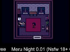 meru night 0 01 nsfw game, what erotic hentai monster does to anime girl?