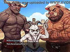 my pig princess hentai game ep 30 beach fun threesome 😘🌊